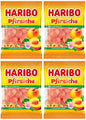 4 HARIBO PFIRSICHE Peach Flavor Sugar Coated Gummy Candy Sweets 175g 6.1oz