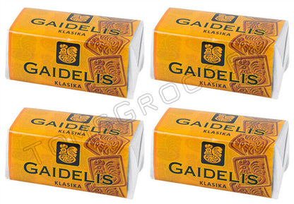 GAIDELIS Classic Retro Cookies European Sweets 4 PACKS 160g 5.6oz