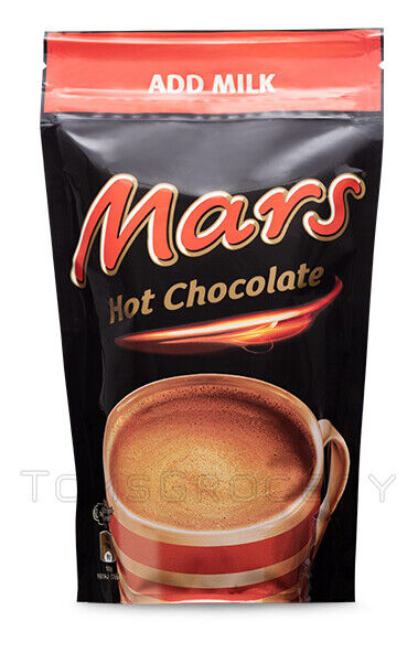 BOUNTY MILKY WAY MARS Hot Chocolate Powdered Drink (pack of 3) 140g 4.9oz