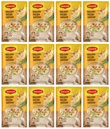 12 MAGGI CHEESE With Croutons Instant Soup Quick Preparation Sachets