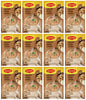 12 MAGGI CREAMY MUSHROOM Flavor Instant Soup Sachets Quick Hot Mug Meal 22g