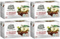 4 NATURAL FRUIT TEA APPLE & CINNAMON Flavor Infusion 80 servings total Zolynelis