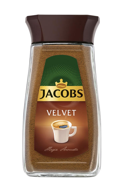 2 JACOBS VELVET Instant Coffee Jars 100g 3.5oz