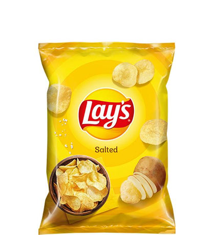 LAYS POTATO CHIPS Variety European Snacks Crisps Popular Flavors 120G-140G Bags