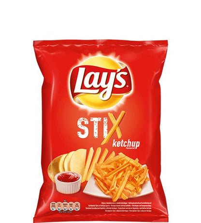 LAYS POTATO CHIPS Variety European Snacks Crisps Popular Flavors 120G-140G Bags