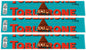 3 TOBLERONE CRUNCHY ALMONDS Swiss Chocolate Bars European Sweets 100g 3.5oz