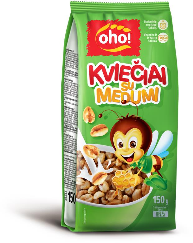 10 BAGS OHO Breakfast Cereals Assorted Flavors