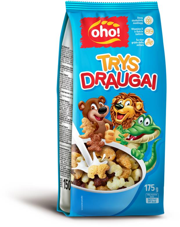 10 BAGS OHO Breakfast Cereals Assorted Flavors