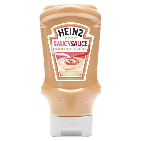 HEINZ Saucy Sauce Mayo Ketchup Sauce Squezzy Bottle 425g 15oz