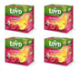 LOYD Raspberry & Lemon Fruit Flavor Tea 20 Pyramid Teabags Box 4 X 40g 1.4oz