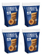 4 ELEPHANT Baked Squeezed Flat Pretzels with Sea Salt Crackers Snacks 80g 2.8oz