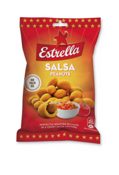 ESTRELLA CRISPERS Crunchy Coated Peanuts Beer Snacks Chili Sour Cream 150g 5.3oz