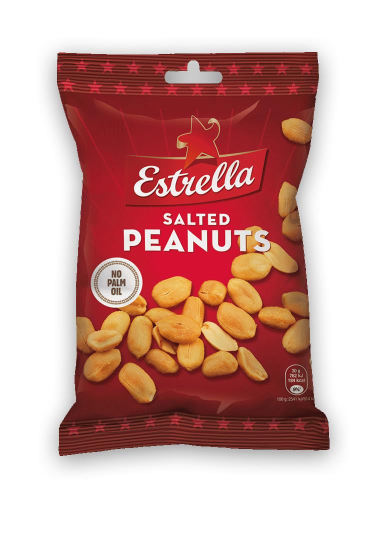 ESTRELLA CRISPERS Crunchy Coated Peanuts Beer Snacks Chili Sour Cream 150g 5.3oz