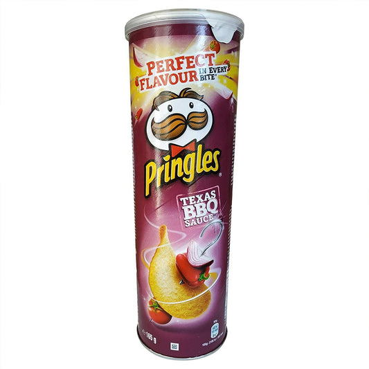 PRINGLES Texas BBQ Sauce Flavor Potato Chips 165g 5.8oz