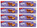 8 x MILKA Tender Moo Soft Cake with Alpine Milk Chocolate Pieces 140g 4.9oz