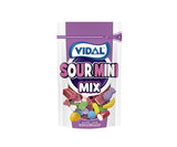 SOUR PARTY GUMMY Mini Mix Bag Assorted Candies Vidal Bricks n Bones 180g 6.4oz