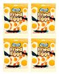 4 x FRIED EGGS Party Gummy Candy Gummies Cream Flavor Gluten Free 100g 3.5oz