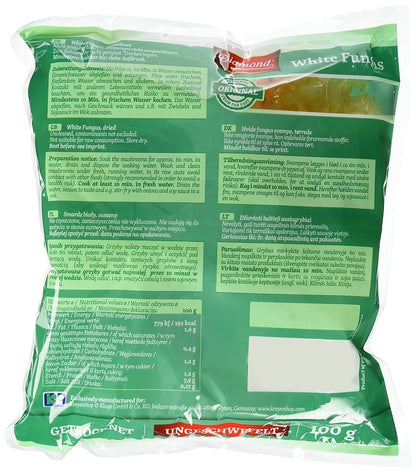 Diamond White Fungus Dried Chinese Mushrooms Tremella Fuciformis 100g