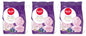 3 LAIMA Blueberry Zephyr Marshmallows Bag Retro Latvian Sweets Candy 200g 7oz