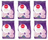 6 LAIMA Blueberry Zephyr Marshmallows Bag Retro Latvian Sweets 200g 7oz