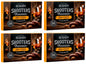 4 ROSHEN SHOOTERS BRANDY Liqueur Filled Chocolate Candies Party Sweets 150g