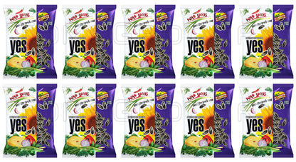 10 YES CHEESE Flavor Spiced Roasted Sunflower Seeds Snacks 150g 5.3oz