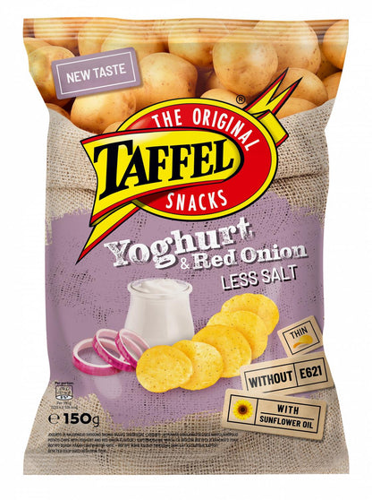 TAFFEL Potato Chips Variety Popular European Snacks Crisps New Flavors