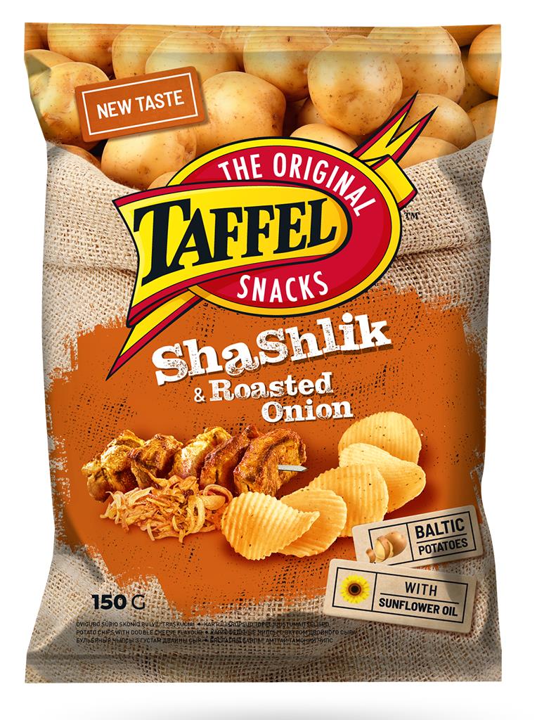 TAFFEL Potato Chips Variety Popular European Snacks Crisps New Flavors