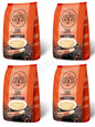 4 AROMA GOLD BURNT CARAMEL Flavor 3in1 Instant Coffee Bags 170g 6oz