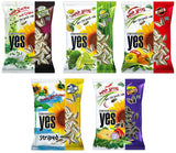 YES Spiced Roasted Sunflower Seeds Bundle Flavor Mix Chili Lemon Cheese 5 x 150g