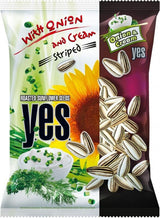 YES Spiced Roasted Sunflower Seeds Bundle Flavor Mix Chili Lemon Cheese 5 x 150g