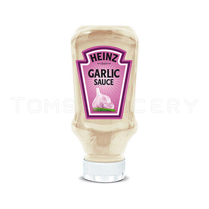 3 x HEINZ Garlic Sauce Squeezy Bottle 420ml 14.2 fl. oz