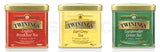 TWININGS Loose Tea Bundle English Breakfast, Earl Grey & Gunpowder Green Tea 3 x 100g