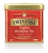 TWININGS Loose Tea Bundle English Breakfast, Earl Grey & Gunpowder Green Tea 3 x 100g