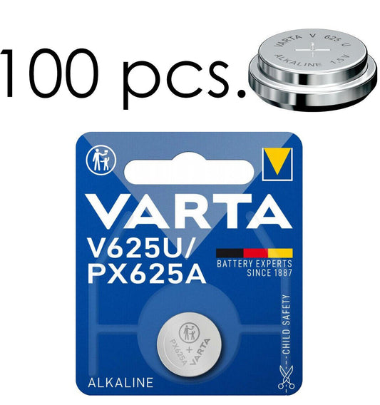 100 pcs VARTA V625U PX625A LR9 KX625 CA16 PX625 MR9 Cell Tablet Battery 200mAh