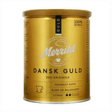 MERRILD Dansk Guld Gold Finely Ground Coffee Medium Roast Arabica Tin 250g 8.8oz