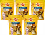5 x PEDIGREE Dentastix Chunx Dual Teeth Cleaning Chicken Flavor 68g 2.4oz