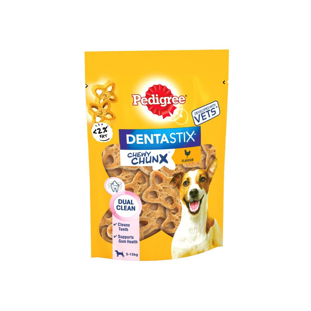5 x PEDIGREE Dentastix Chunx Dual Teeth Cleaning Chicken Flavor 68g 2.4oz