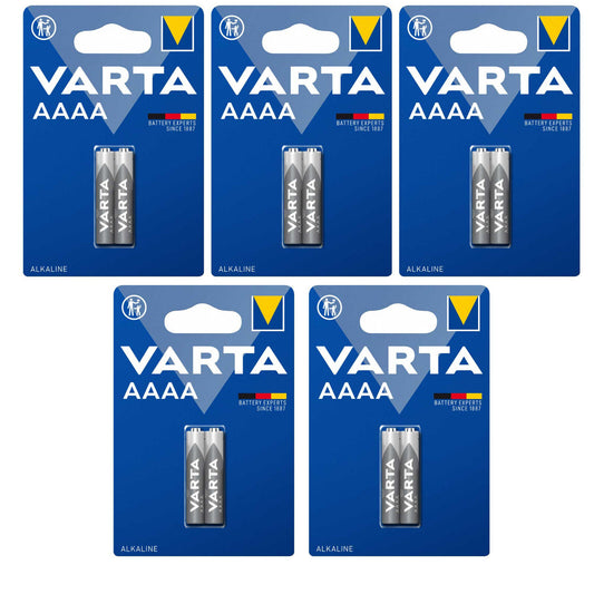 10 VARTA SPECIAL AAAA 1.5V Mini 4061 LR8D425 LR61 25A Alkaline Batteries