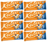 8 KALEV Blueberry & Rice Crisp White Chocolate Bars European Sweets Candy 95g