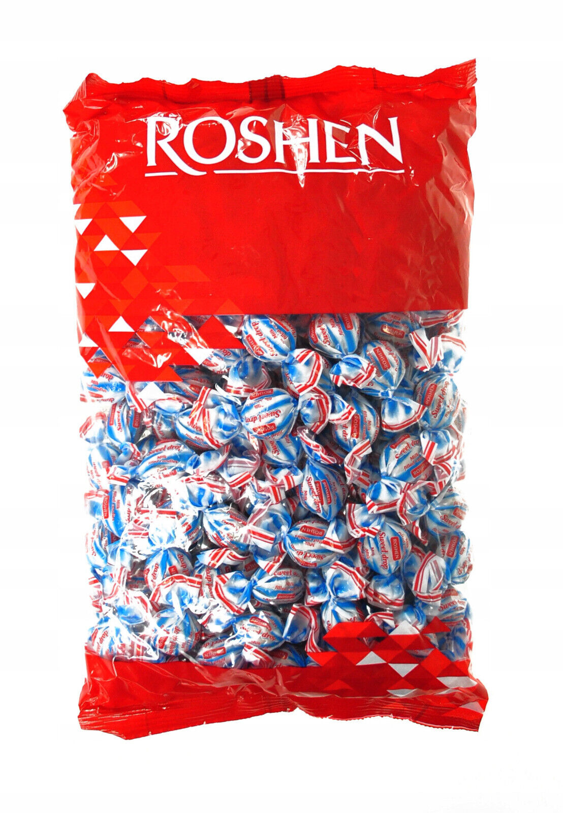 ROSHEN SWEET DROP Milk Filled Caramel Candies Retro Ukrainian Sweets 1kg (35oz)