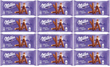 12 MILKA CHOCO STICKS Milk Chocolate Covered Cookies 112g