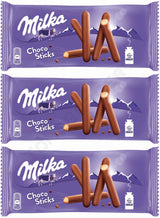 12 MILKA CHOCO STICKS Milk Chocolate Covered Cookies 112g
