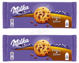 5 x MILKA CHOCO COOKIE Crunchy Biscuits with Milk Chocolate Bits Sweets Snacks
