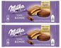 2 x MILKA CHOC & CHOC Fluffy Chocolate Biscuits with Cocoa Filling 150g 5.3oz