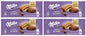 4 x MILKA CHOC & CHOC Fluffy Chocolate Biscuits with Cocoa Filling 150g 5.3oz