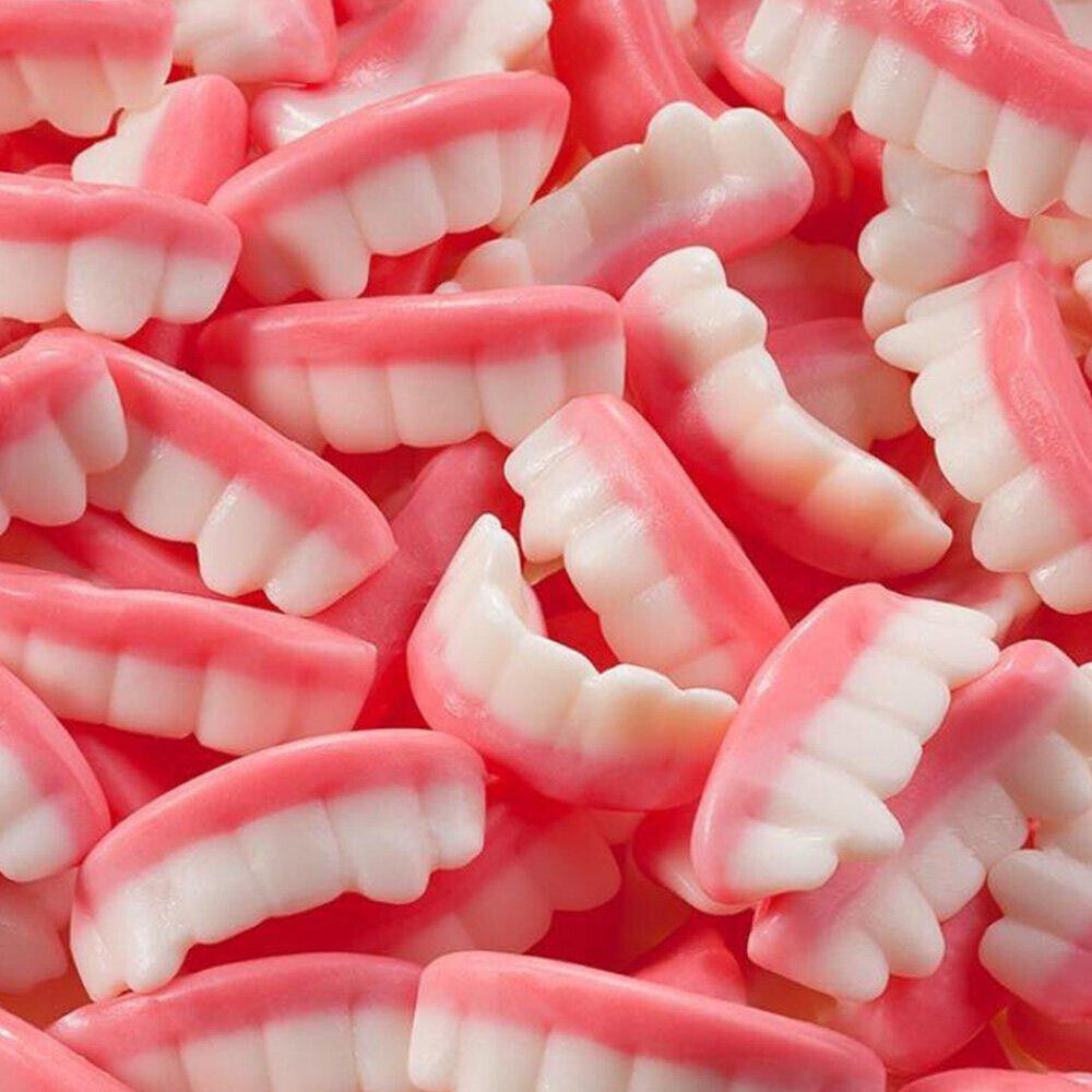 4 x FINI JELLY TEETH Gummy Candy Funny Party Sweets 90g 3.2oz