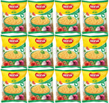 12 REEVA Chicken Flavor Instant Ramen Noodle Soup Snacks (Rollton) 60g 2.2oz
