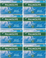 8 PALMOLIVE NATURALS FEEL THE MASSAGE 98% Natural Origin Bar Soaps With Sea Salt