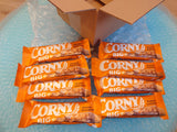 8 CORNY BIG PEANUT & CHOCOLATE Flavor Healthy Energy Breakfast Cereal Bars 50g